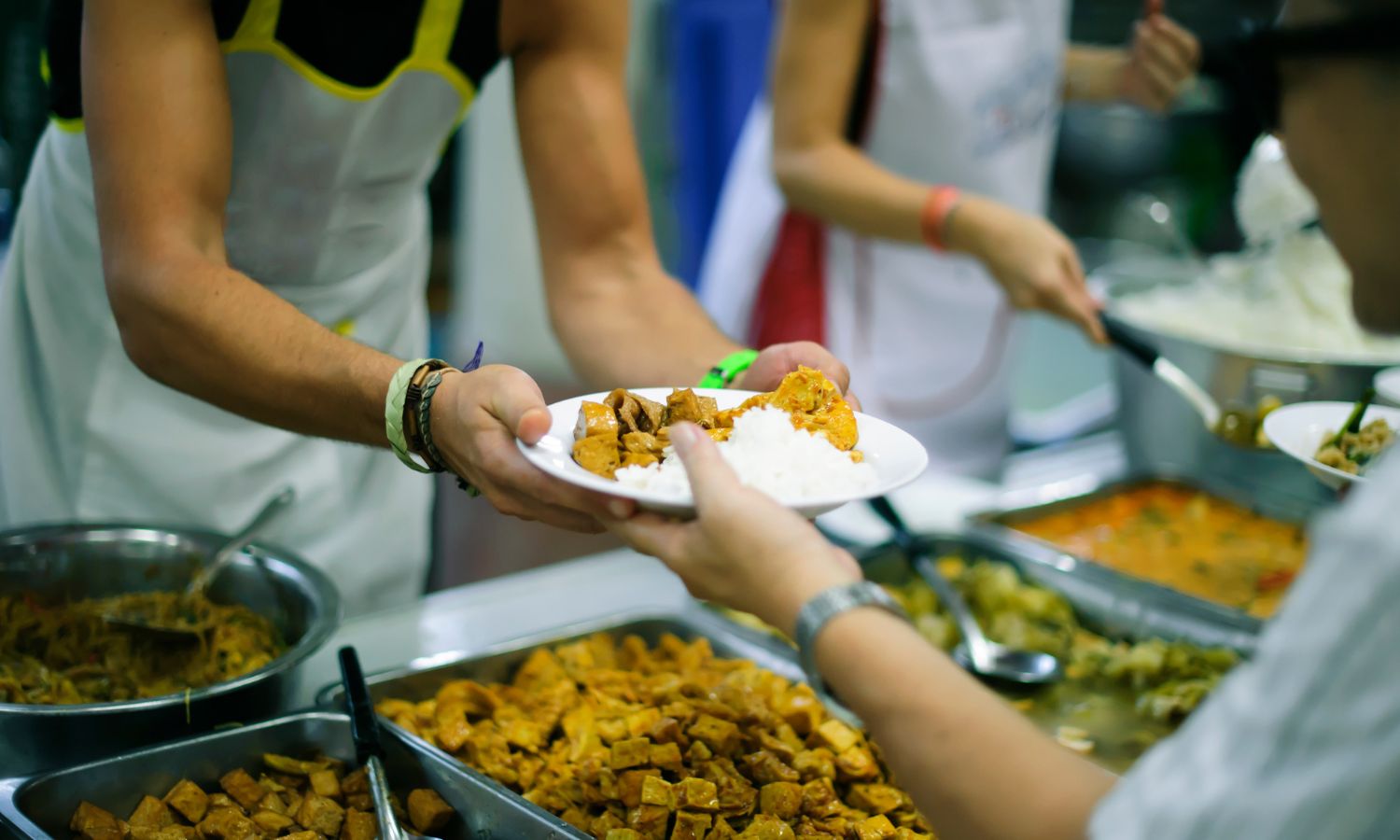 Free Food Donation Camp