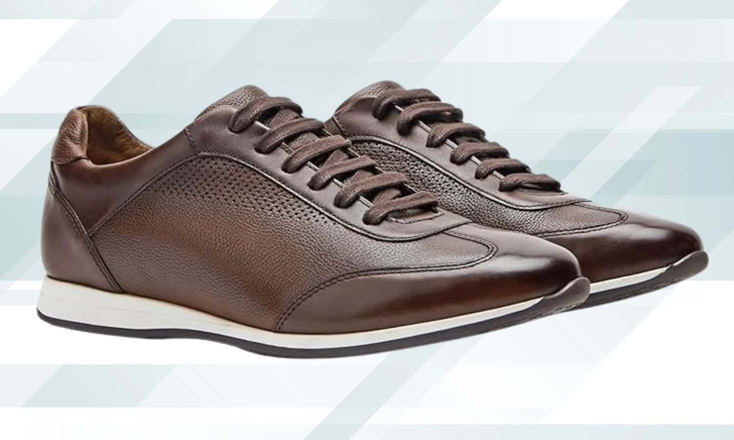 Symbol Premium Mens Smart Casual Leather Sneakers